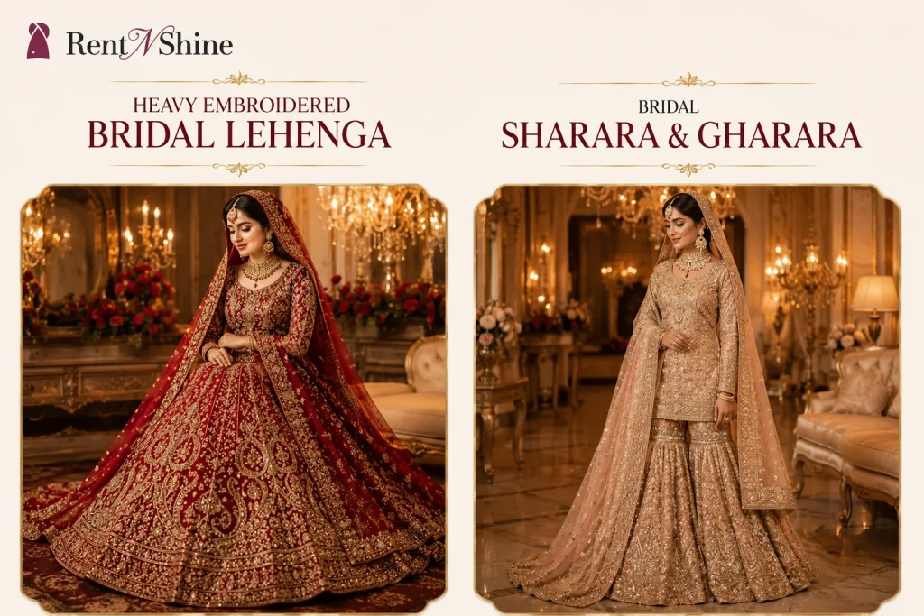 Most Popular Bridal Lehenga Styles Available on Rent
